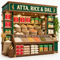 Atta, Rice & Dal shop