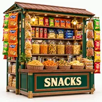 Snacks & Munchies shop